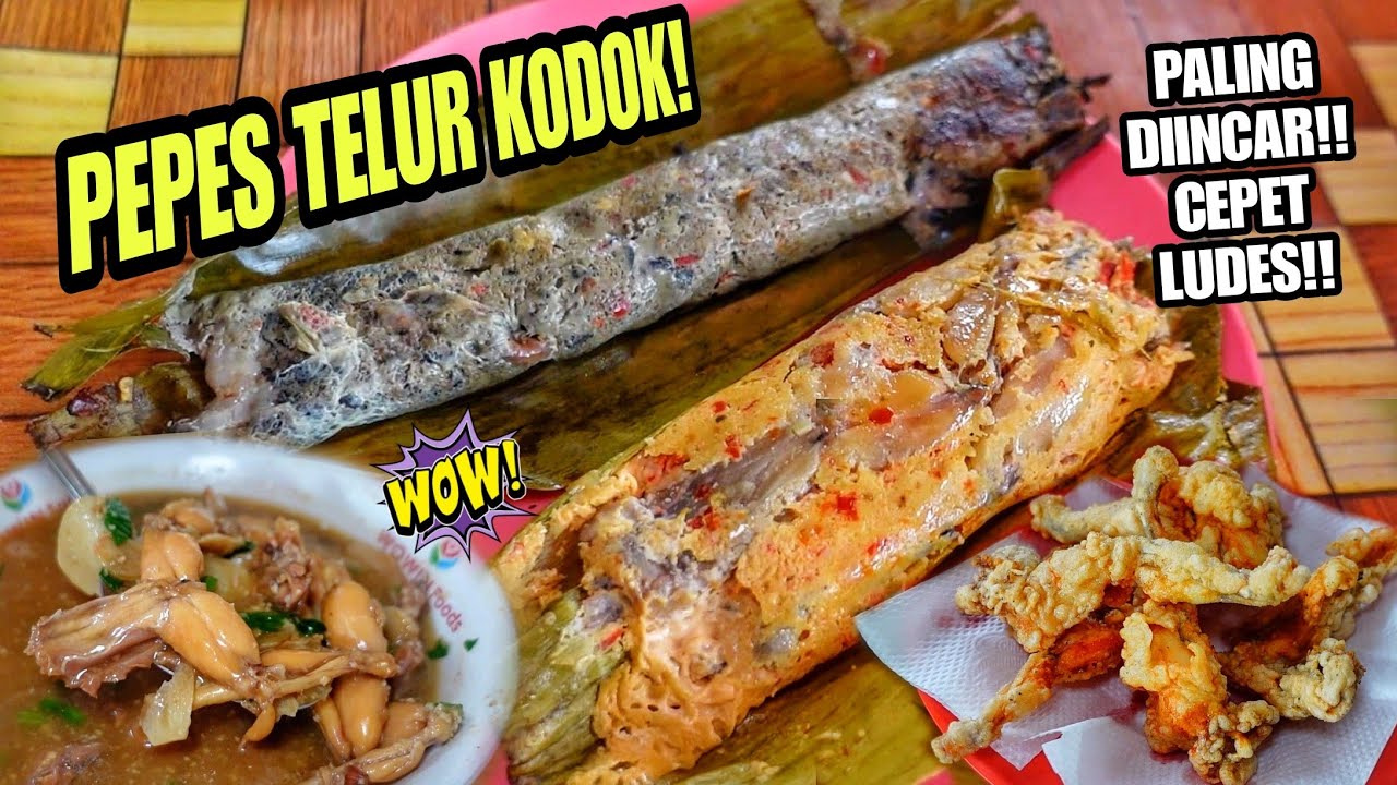 SWIKE KUAH NYA NIKMAT POL !! PEPES TELUR KODOK NYA JADI REBUTAN !! SWIEKE ASLI PURWODADI CIE SHIEN