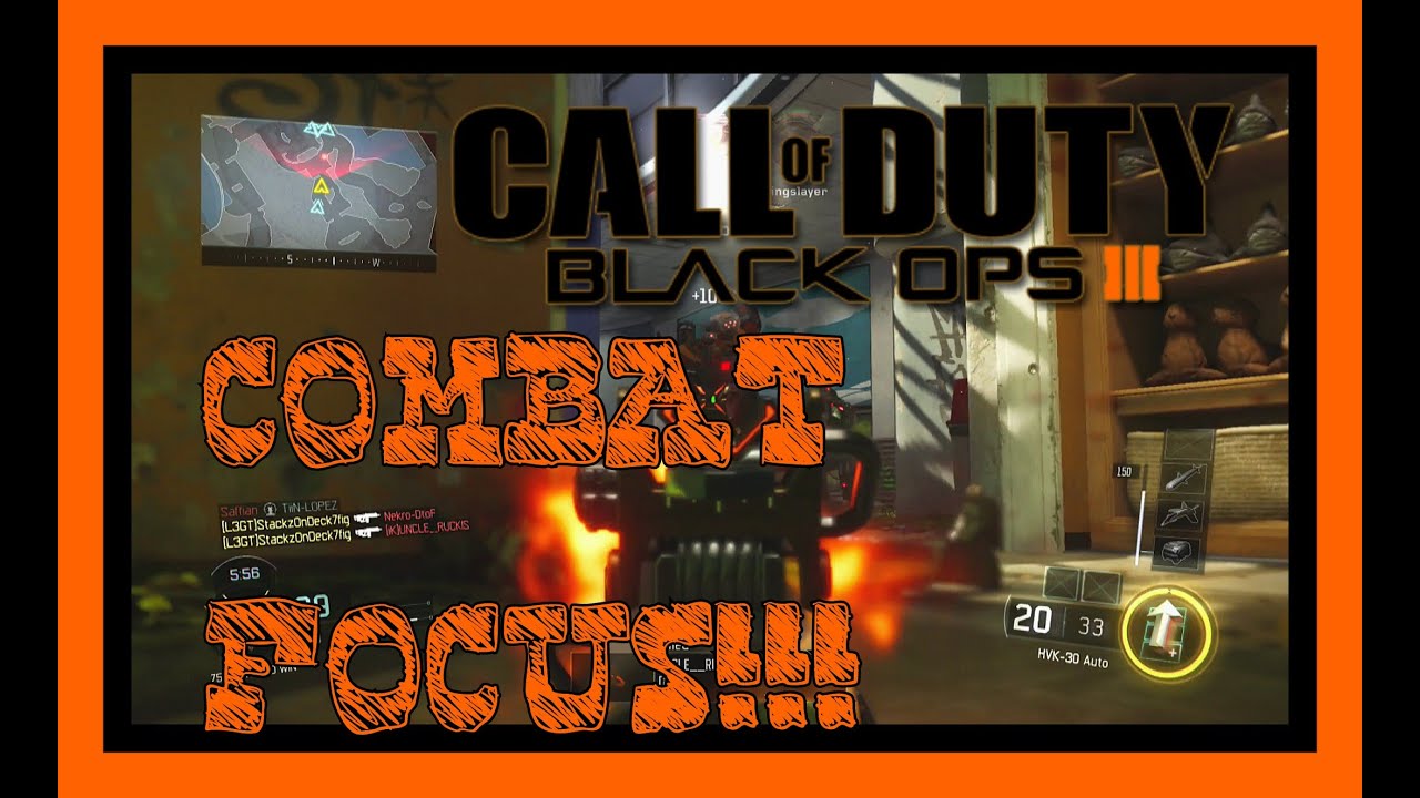 Combat Focus Best Specialist I've Tried!! (COD BO3 Gameplay)