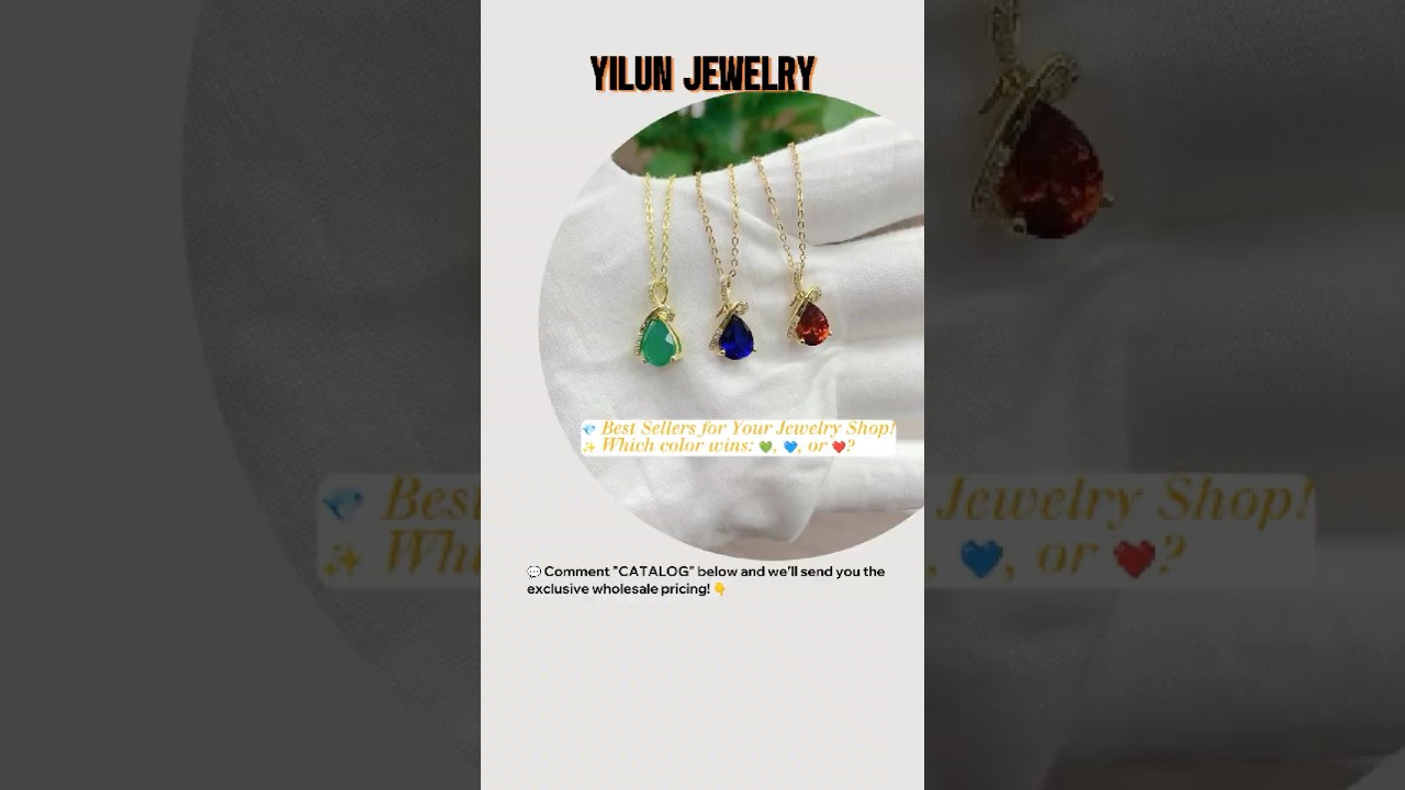 Must-Have Inventory: Gold Plated Teardrop Necklaces (925 Silver) 💎✨