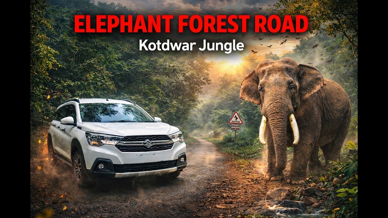 I explored Elephant Forest behind Siddhbali Temple in Kotdwar Uttarakhand