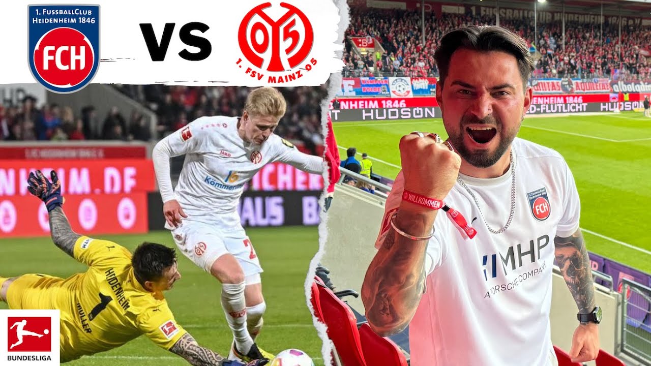 1. FC HEIDENHEIM vs. 1. FSV MAINZ 05 - Stadionvlog ⚪️🔴🔵 Der FCH bleibt erstklassig 🔥🔥🔥 | S7EVEN