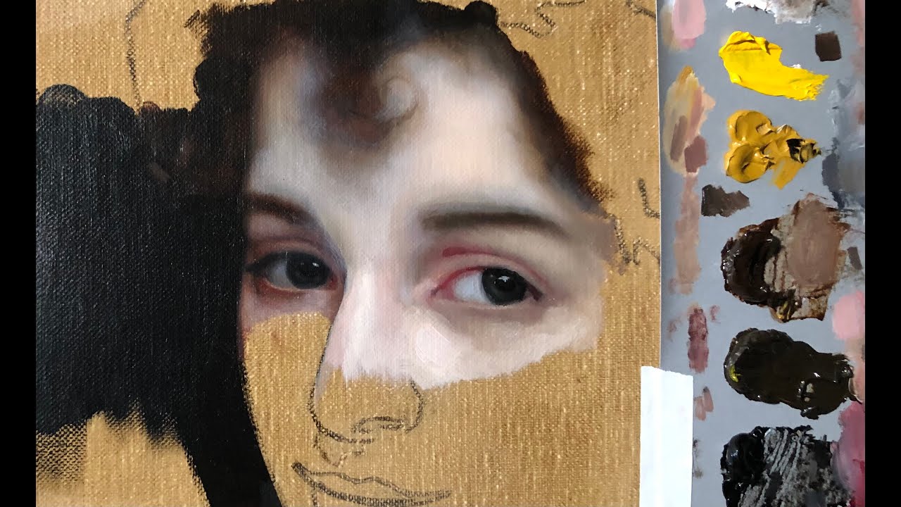 Master Copy Demo : Color Mixing for William Bouguereau's Portrait of Gabrielle Cot