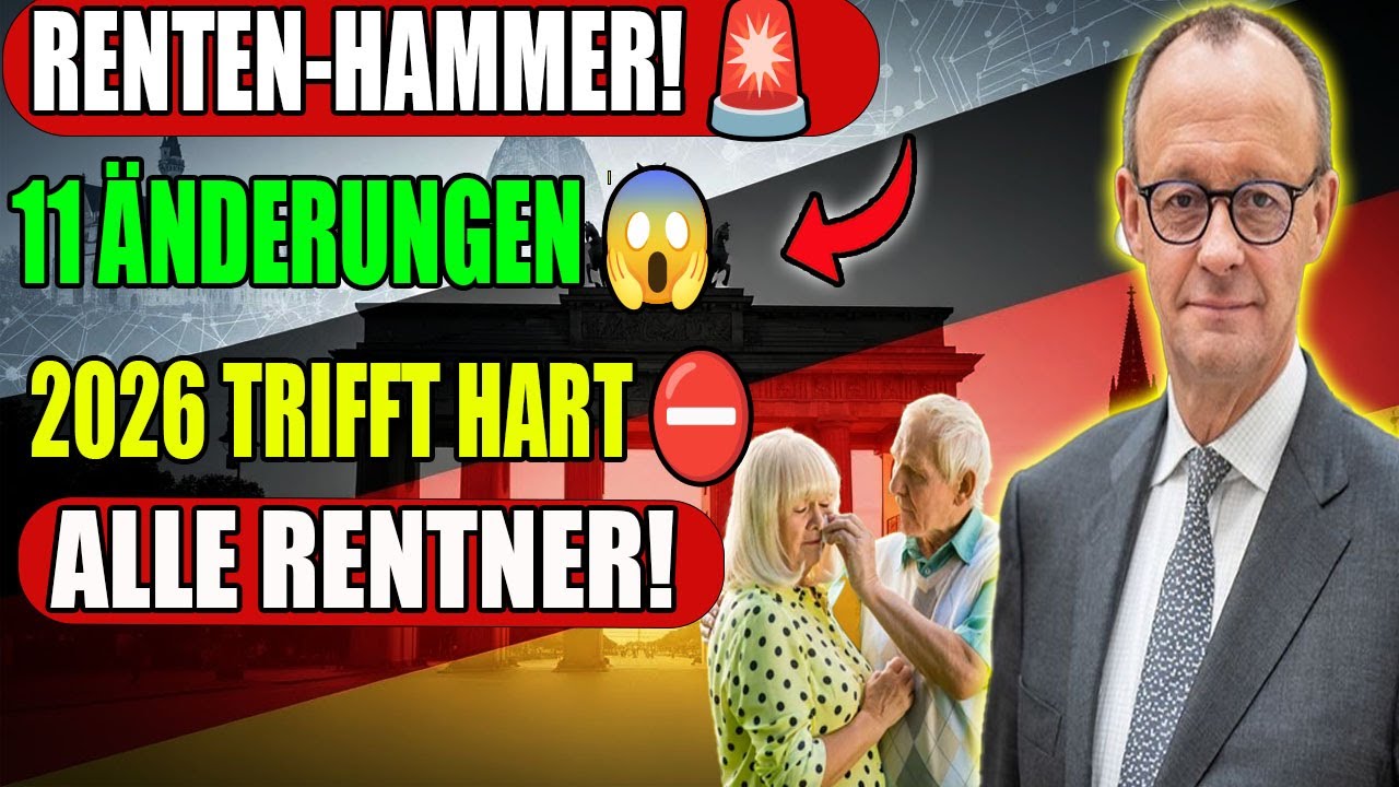 📌 11 Renten-Neuerungen 2026 – Millionen betroffen