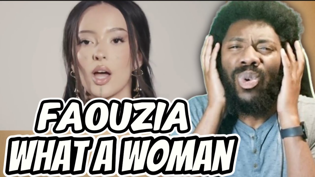 Faouzia - What A Woman REACTION VIDEO #faouzia #atlanticrecords