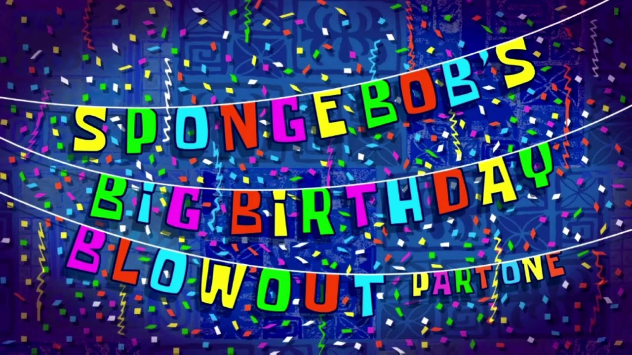 SpongeBob Birthday (Instrumental PAL)