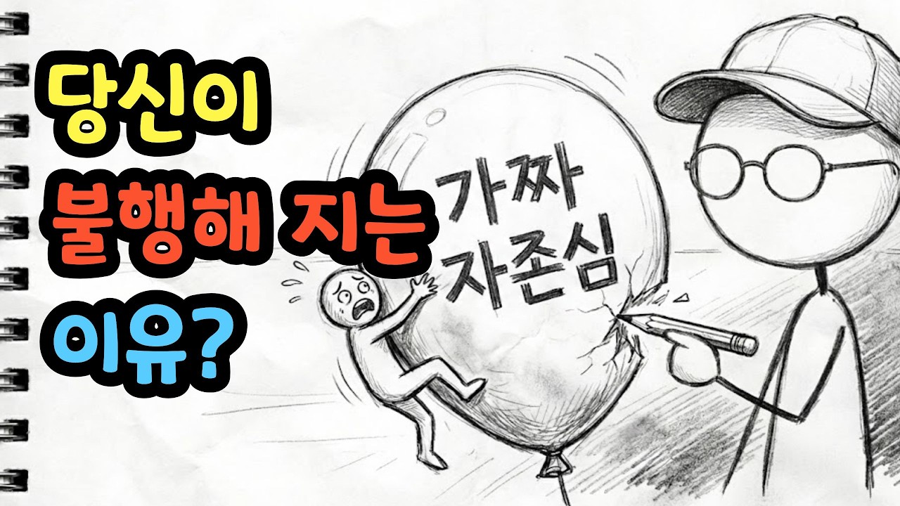 자존감 높이려 애쓰지 마세요. 당신이 더 불행해지는 진짜 이유입니다 (팩트 폭행)