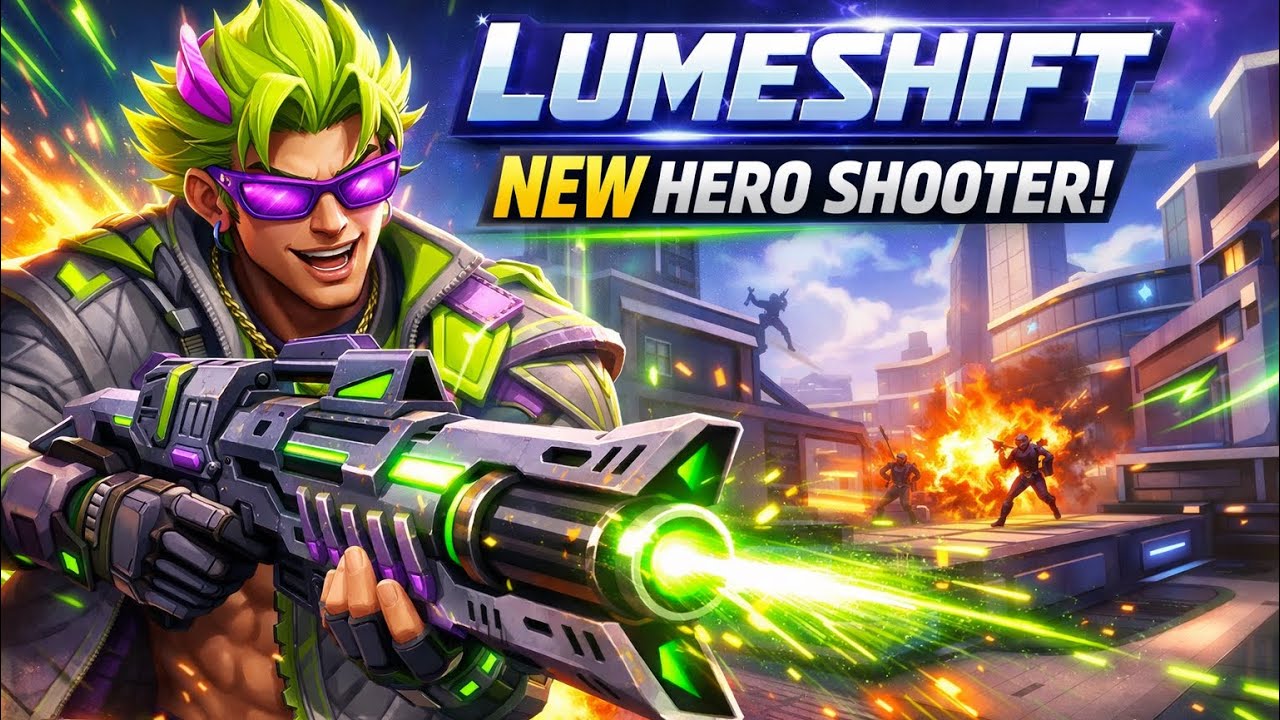 Lumeshift Gameplay | New 5v5 MOBA Hero Shooter (Android/iOS)