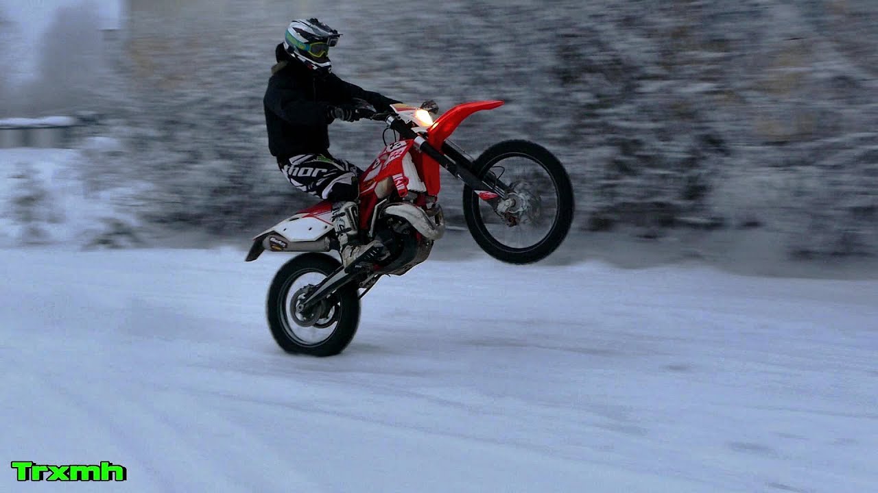 Beta RR300 2-Stroke Winter Warm Up and Ride