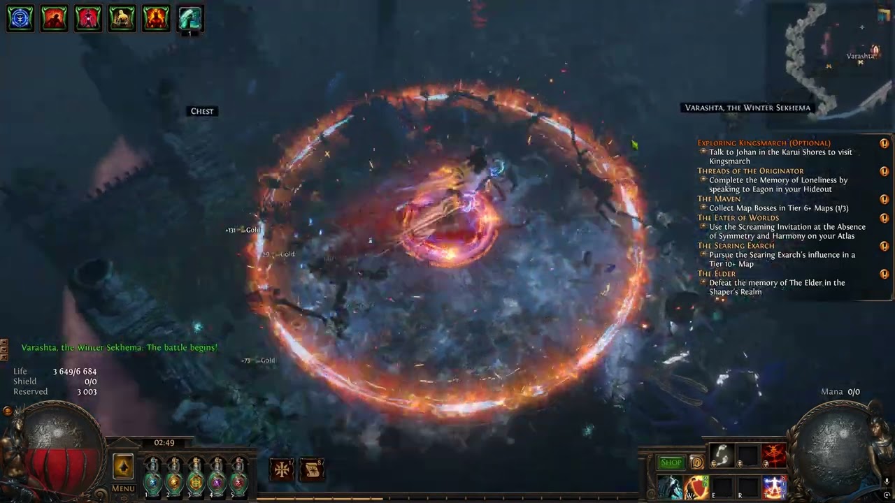[3.28] Path of Exile CWS Showcase T16 8-mod Ultimatum + Trialmaster + mirage