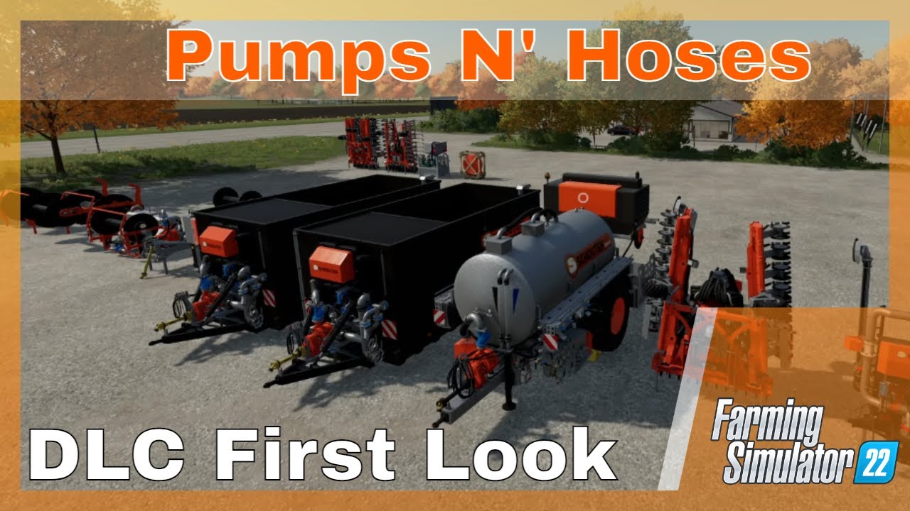 Pumps N' Hoses DLC - Hose System | Farming Simulator 22 | First Look