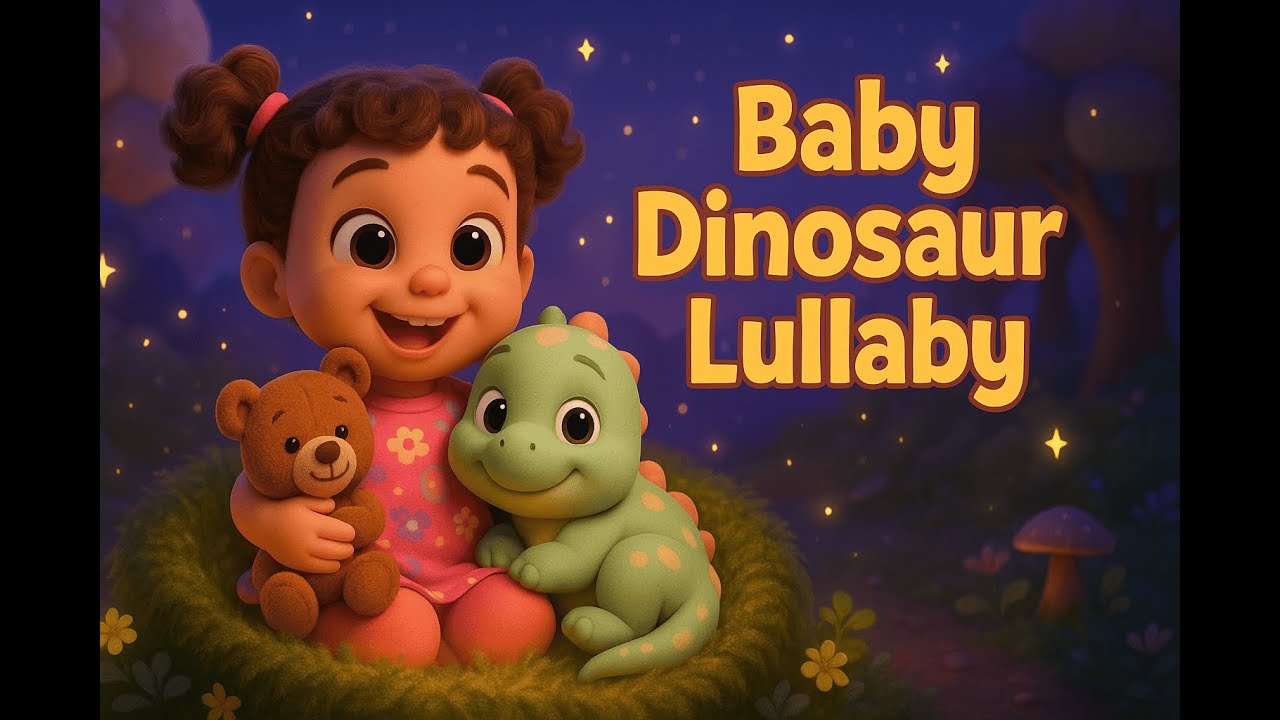 JJ The Dinosaur/Relaxing music for kids #cartoon #kidsmusic #nurseryrhymes #foryou