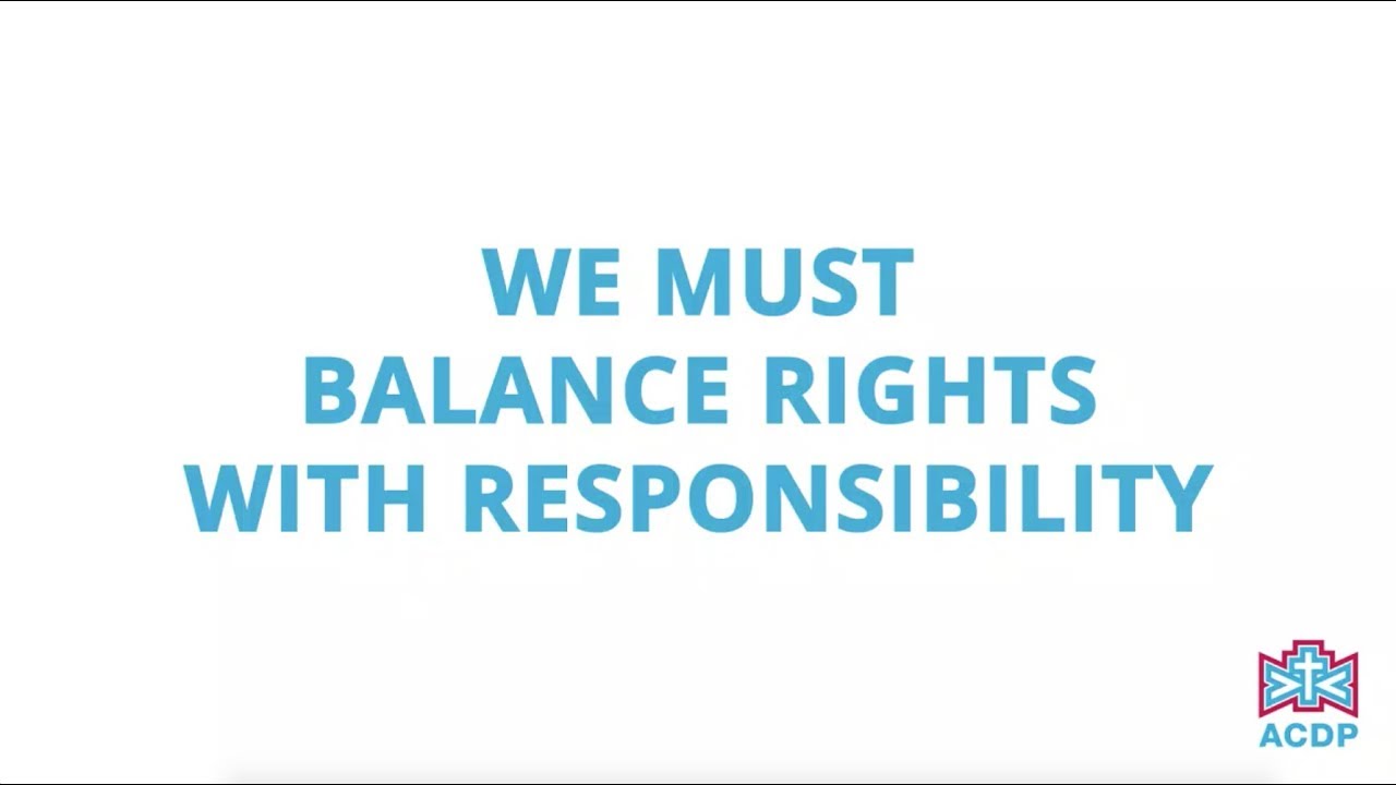 Balancing rights with responsibility