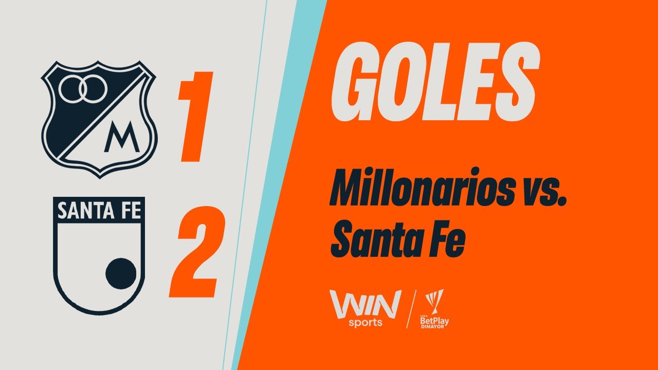 Millonarios vs. Santa Fe (goles) | Liga BetPlay Dimayor 2025-1 | Cuadrangulares - Fecha 6