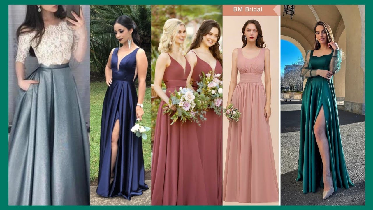 VESTIDOS  PARA DAMA DE HONOR