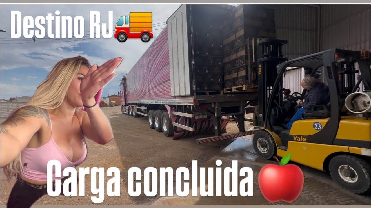CARREGUEI UM VERDADEIRO MIX NO MEU CAMINHÃO PRA LEVA PRA TERESÓPOLIS RJ