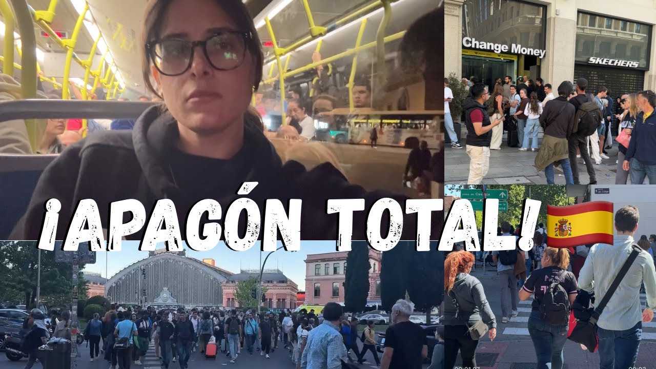 Así viví el apagón en España🇪🇸. Terminé en un concierto😱.
