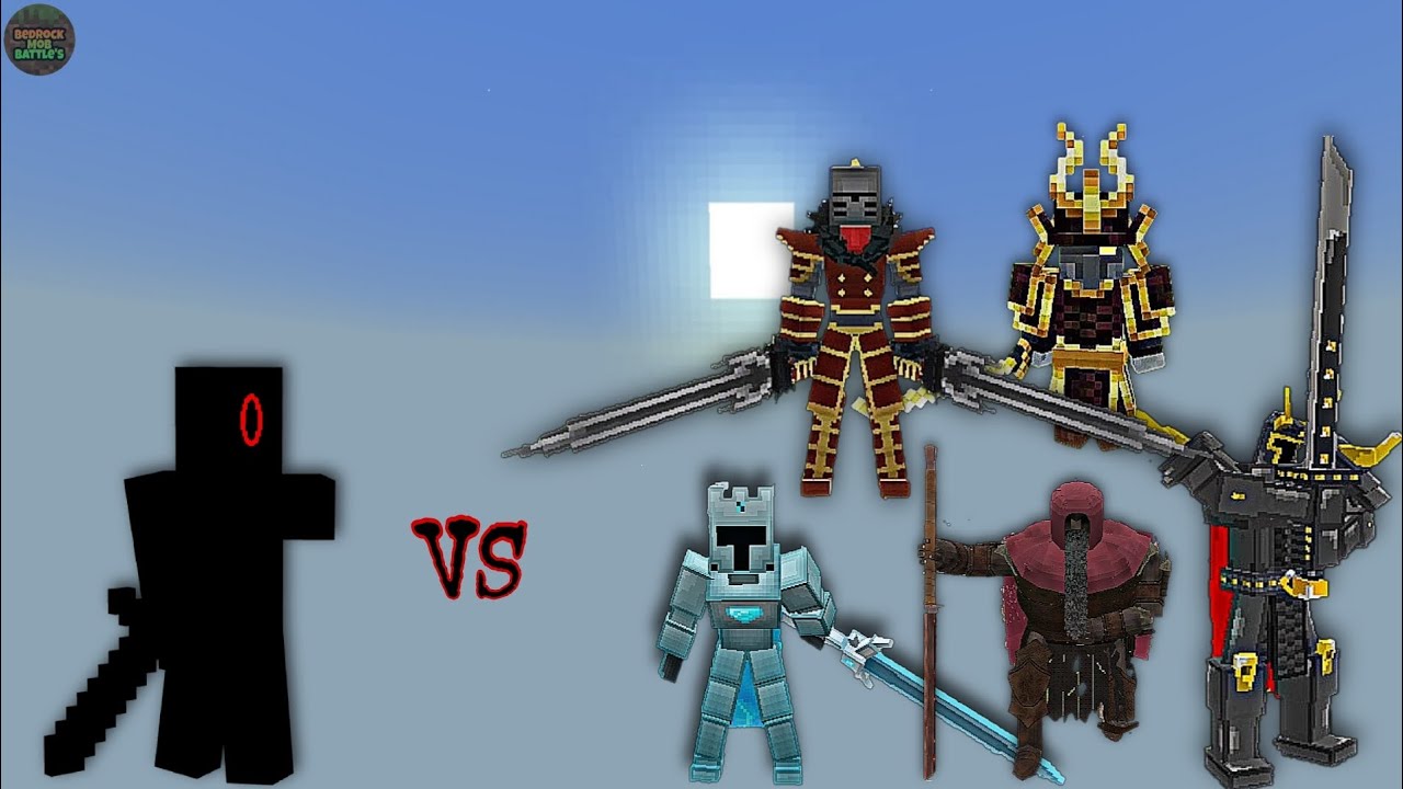 Hatred vs Random Bosses 1/3 | Minecraft Bedrock | Mob Battle