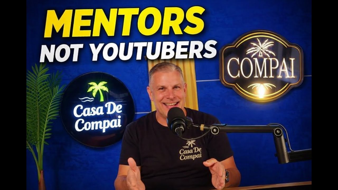 Most YouTubers get it wrong! Don't believe the hype!  The Real Key to Business Success is Mentors!
