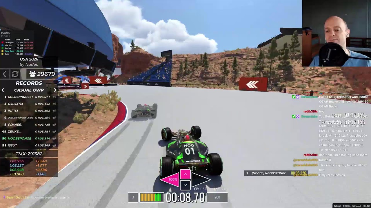Trackmania Winter 2026 Author Medal attempts on 23, Cup of the Week