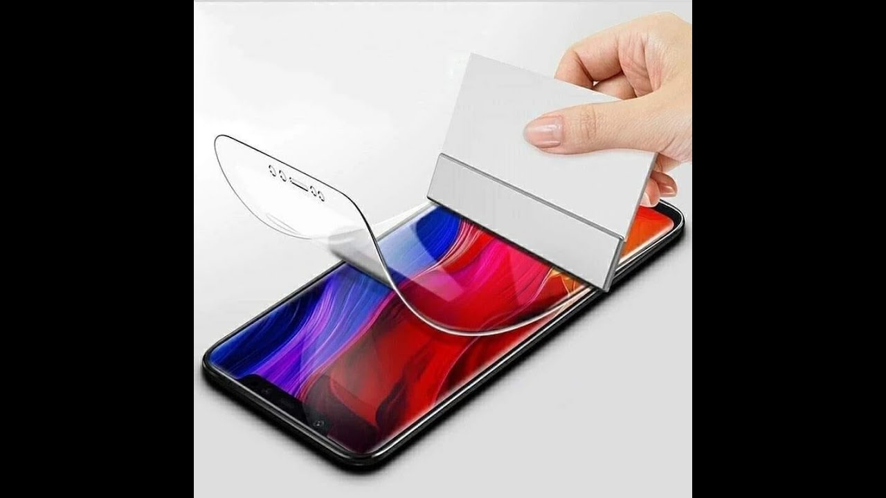 TUTORIAL: INSTALADO HYDROGEL  (protector para pantalla táctil)