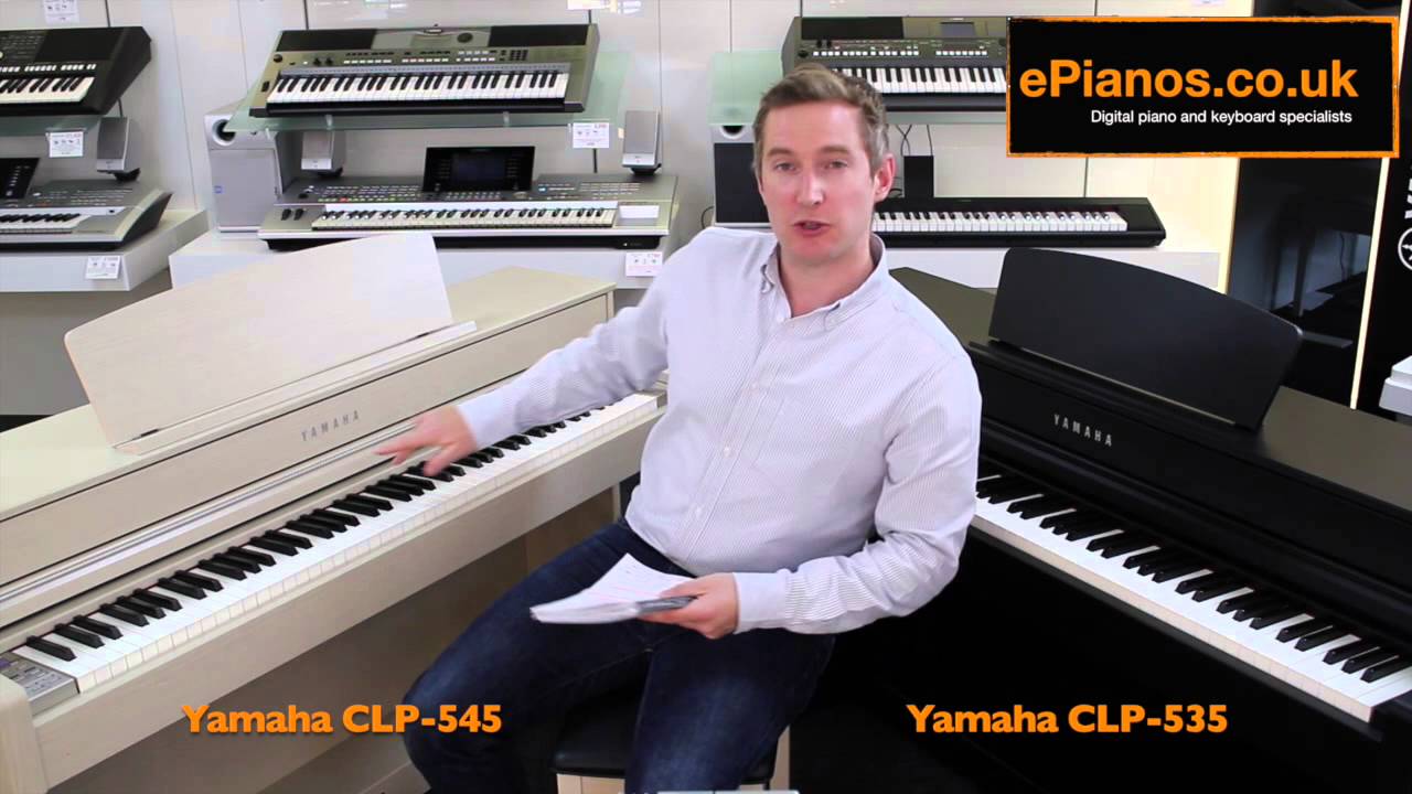 Yamaha CLP-535 v CLP-545 Clavinova comparison - What piano should I buy?