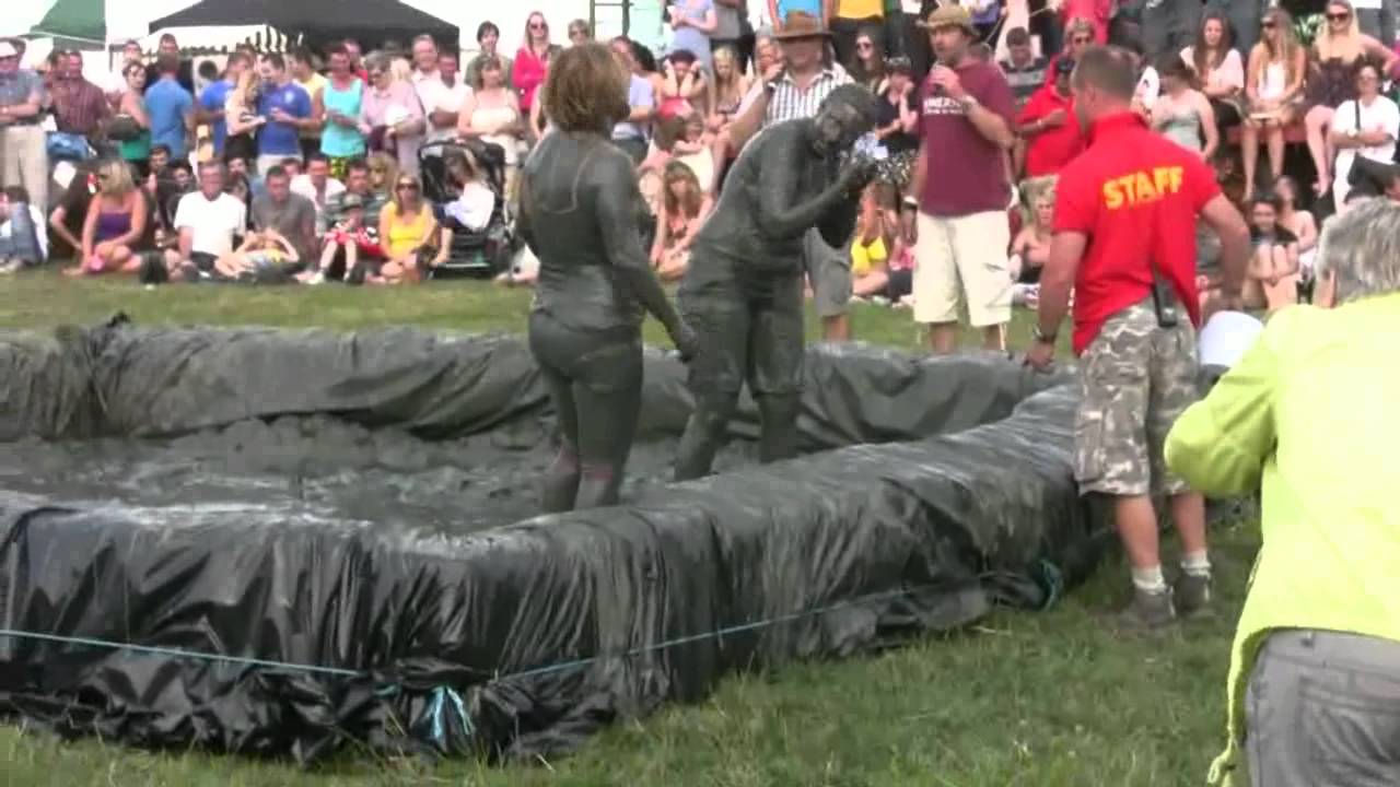 Mud Wrestling at the Lowland Games