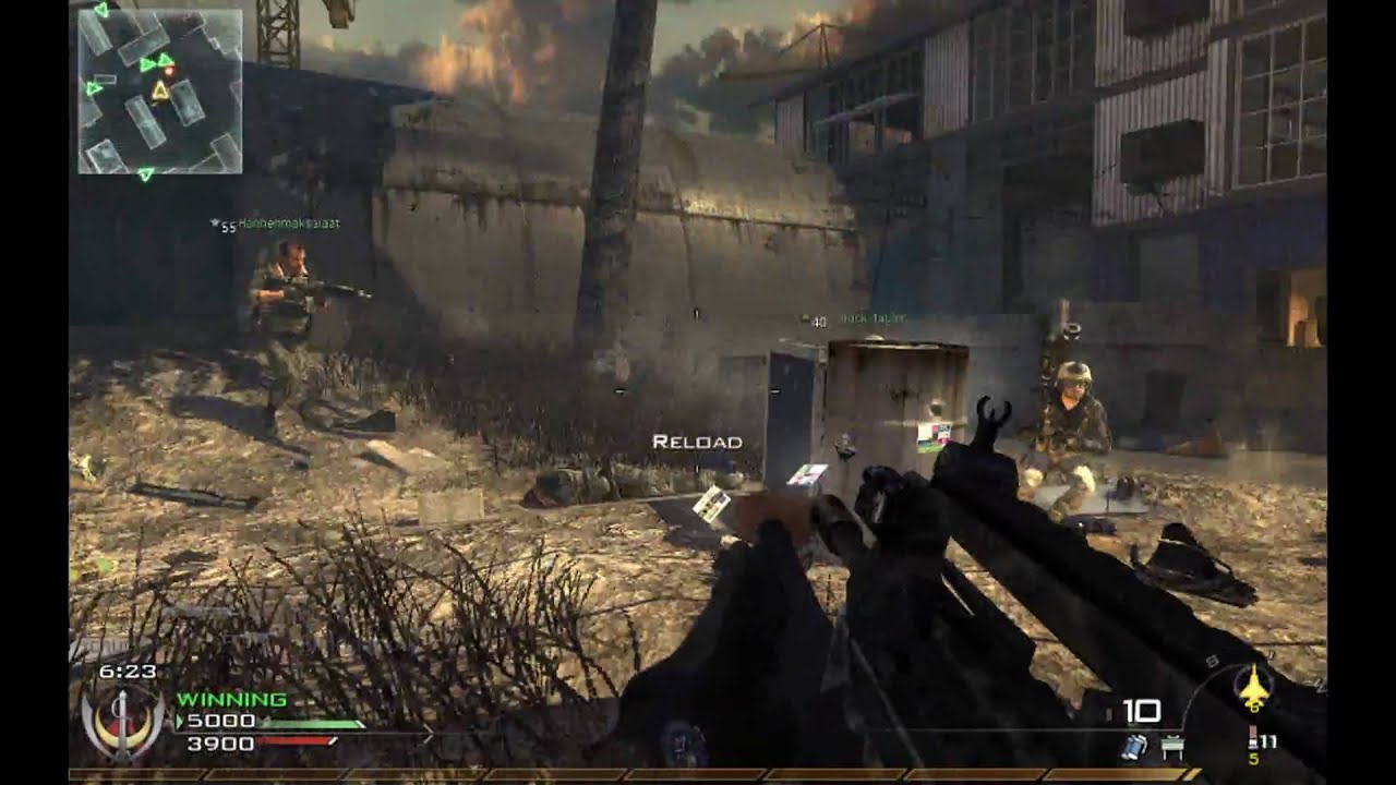 Modern Warfare 2: Masterkey Shotgun attachment Montage