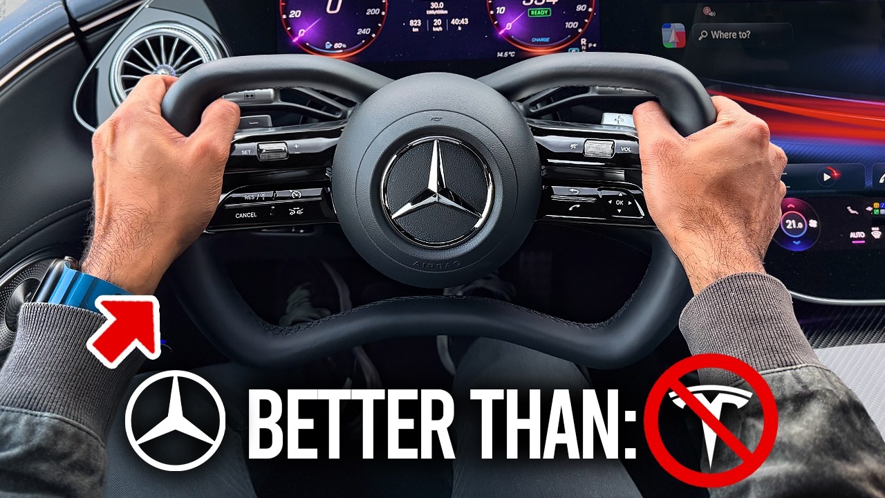Mercedes заново изобретает руль! Объяснение системы электронного управления рулем (STEER).