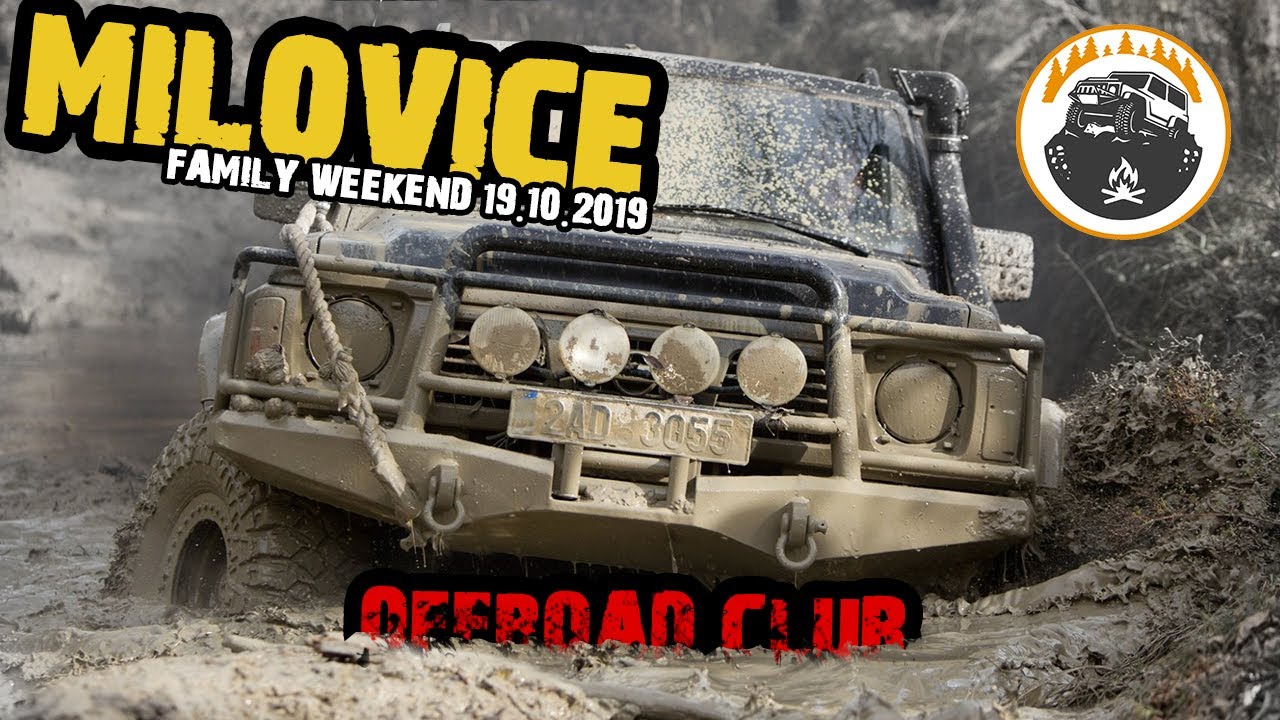 Offroad Milovice Family weekend 2019 OFFTOUR 4x4 Patrol Jeep Jimny Pajero Niva 4WD Action GoPro FHD