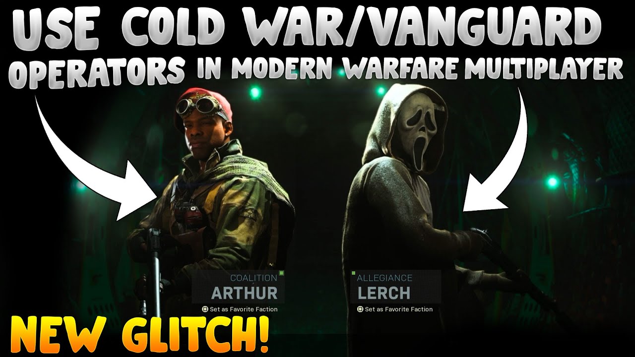 USE COLD WAR OPERATORS IN MULTIPLAYER IN MODERN WARFARE GLITCH! EASY OPERATOR GLITCH!