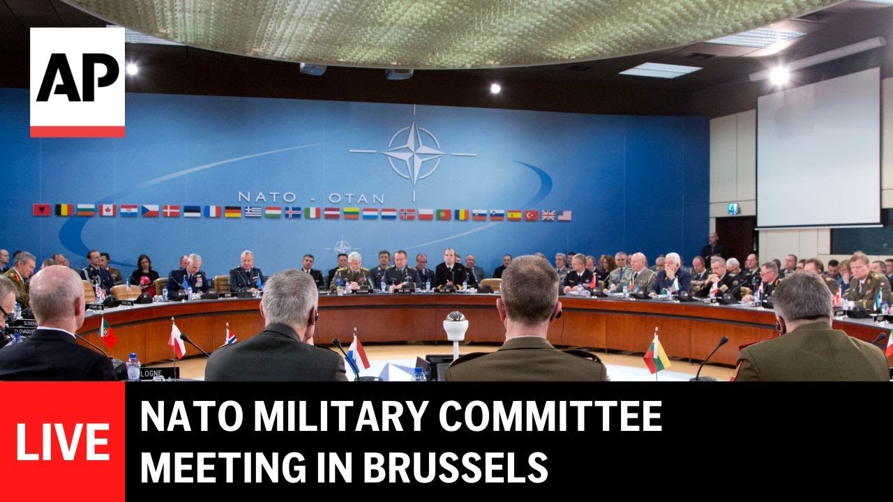 LIVE: NATO military committee meeting in Brussels
