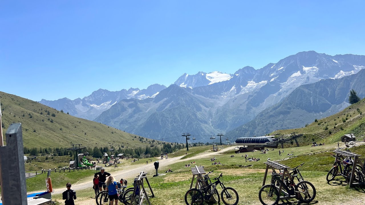 Bike park Ponte di legno-Tonale dowhill- Tutte le linee nuove 2025