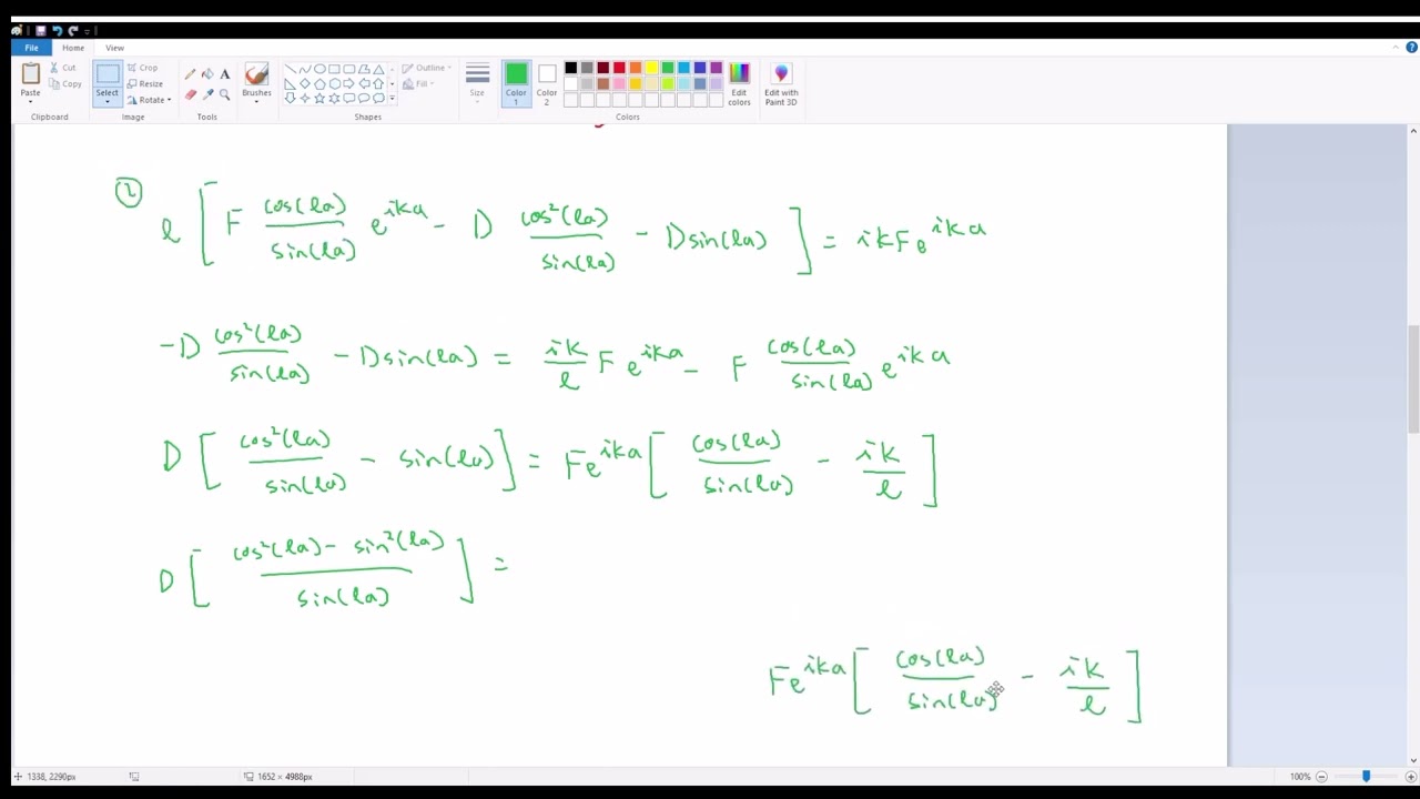 Griffiths QM Problem 2.32
