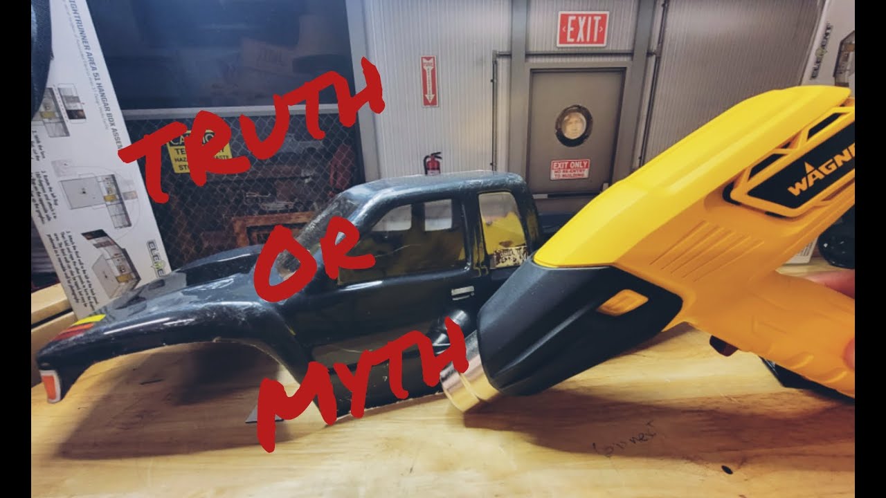 Can a Heat Gun fix an RC Lexan Body