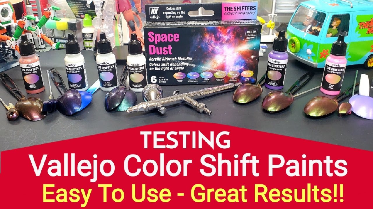Testing Vallejo Shift Paints - Easy To Use - Great Results !! Scale Model Tips