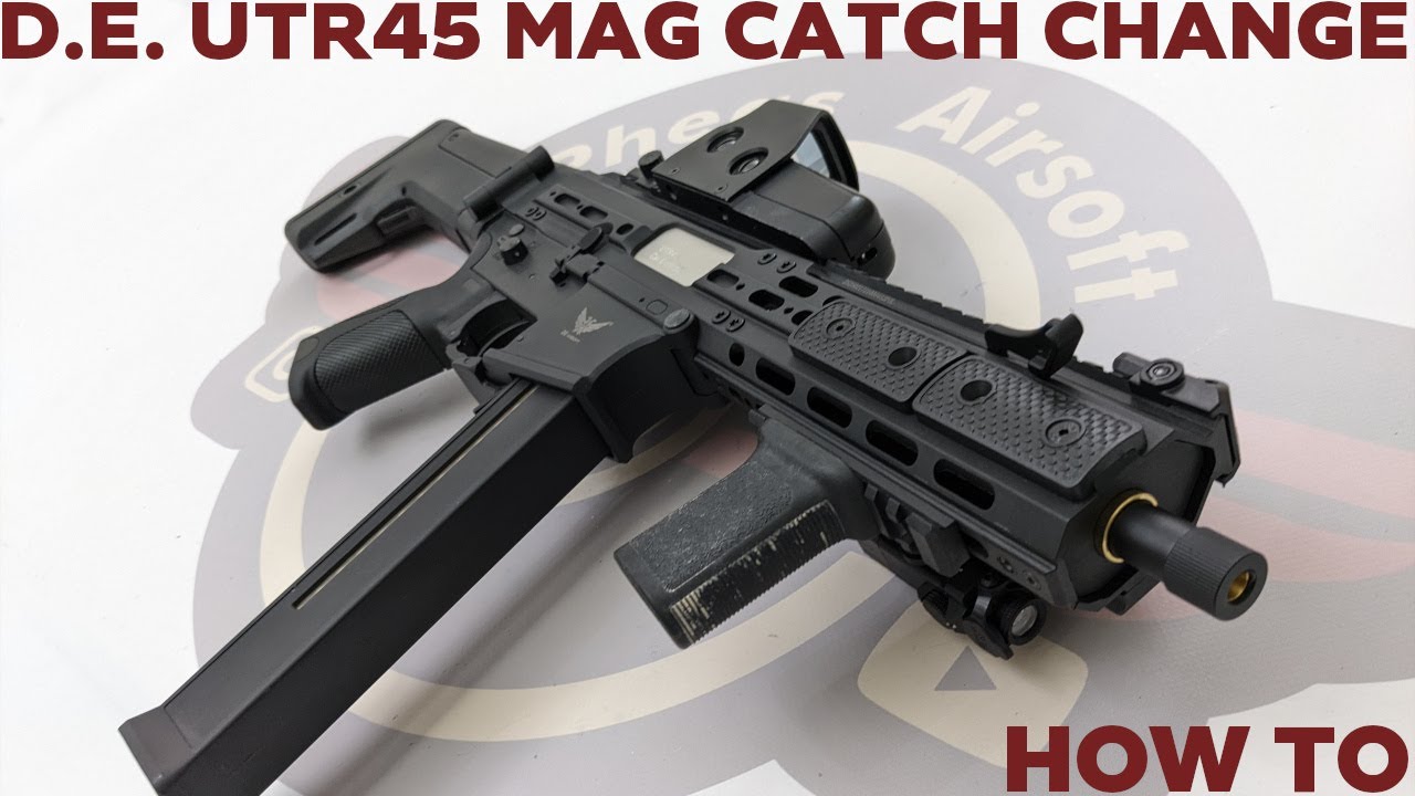 [HOW TO] Double Eagle UTR45  Magazine Catch change over guide