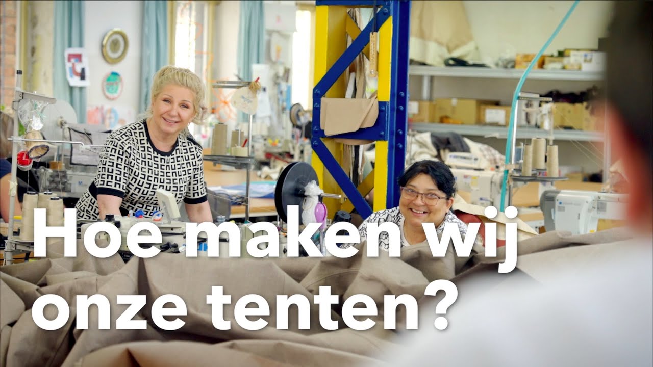 Hoe maken wij onze tenten? - Door Weer en Wind