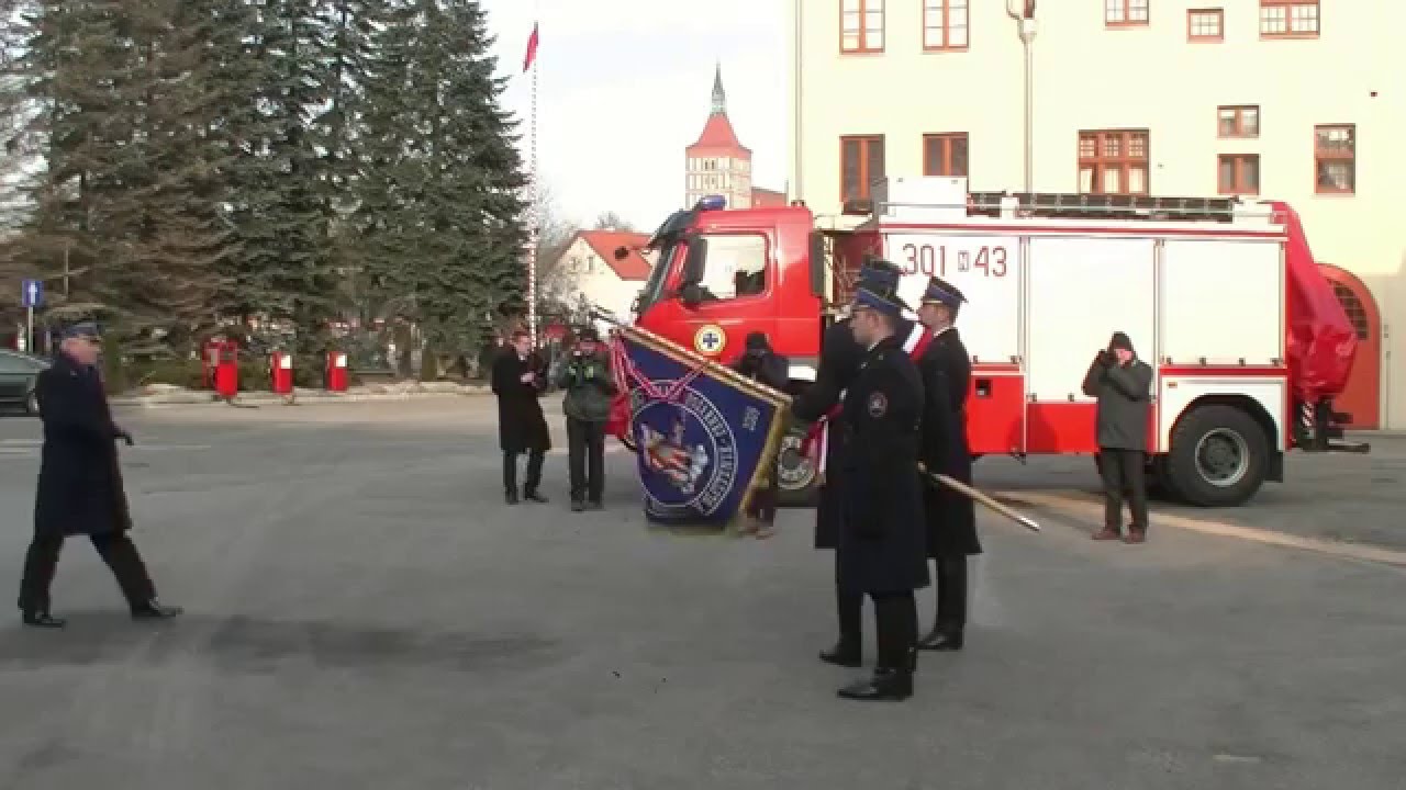 OLSZTYN24: Pożegnanie komendanta wojewódzkiego PSP w Olsztynie st. bryg. Mirosława Ruteckiego