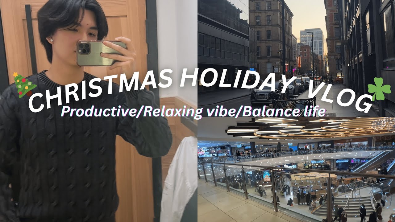 HOW I SPENT MY CHRISTMAS HOLIDAY ~ Shopping/family/productive // JASON LIN