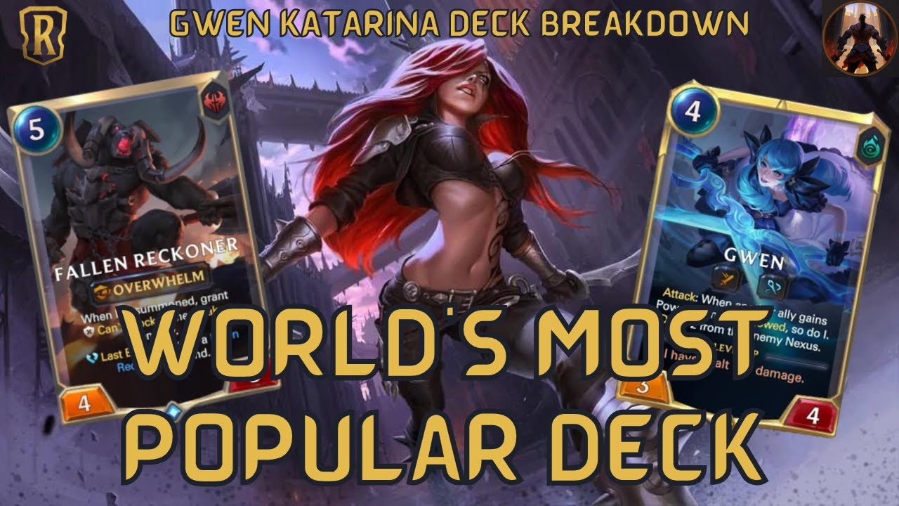 Worlds Regionals Most Popular Archetype - Gwen Katarina! | Deck Gameplay | Legends of Runeterra