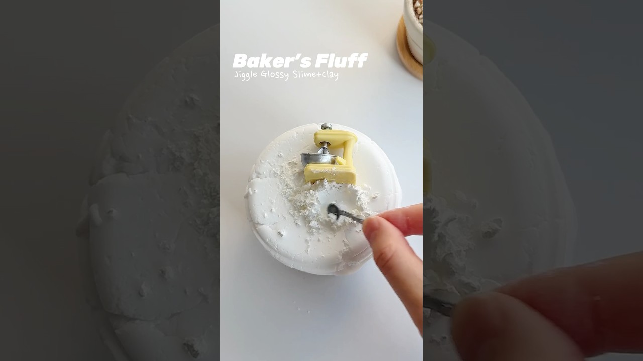 My Baker Fluffy Slime ASMR &ndash; So Soft, So Whipped! | Only at JoliSlime.com