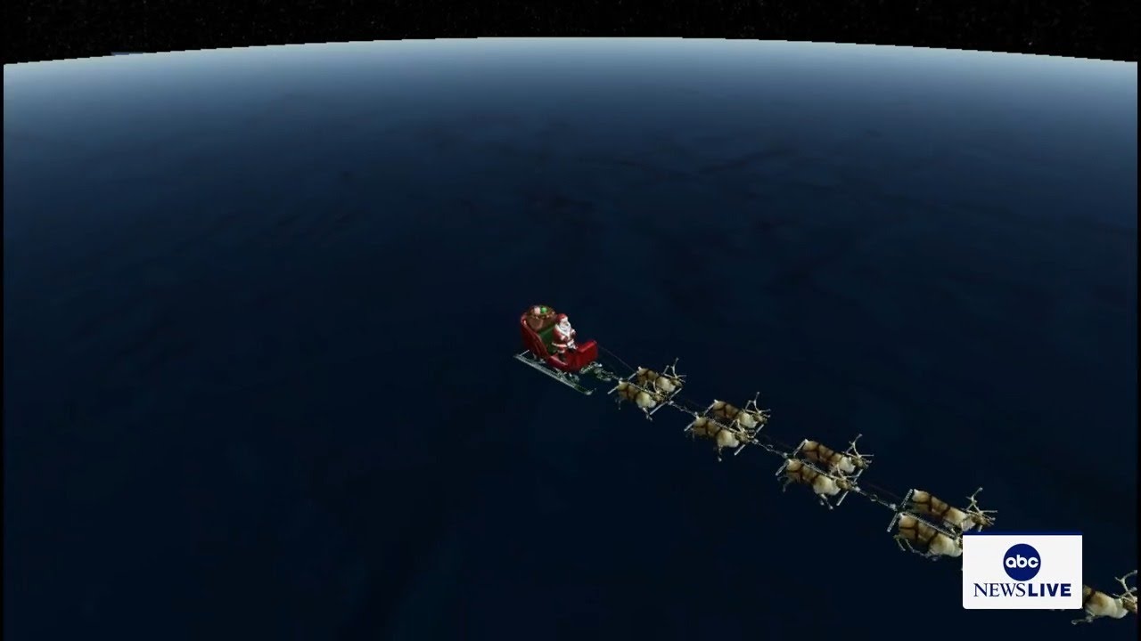LIVE: NORAD tracks Santa Claus on Christmas Eve