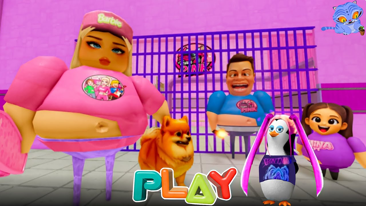 CANSEL Prison Run (Obby) New Scary Obby Walkthrough #roblox #scaryobby 