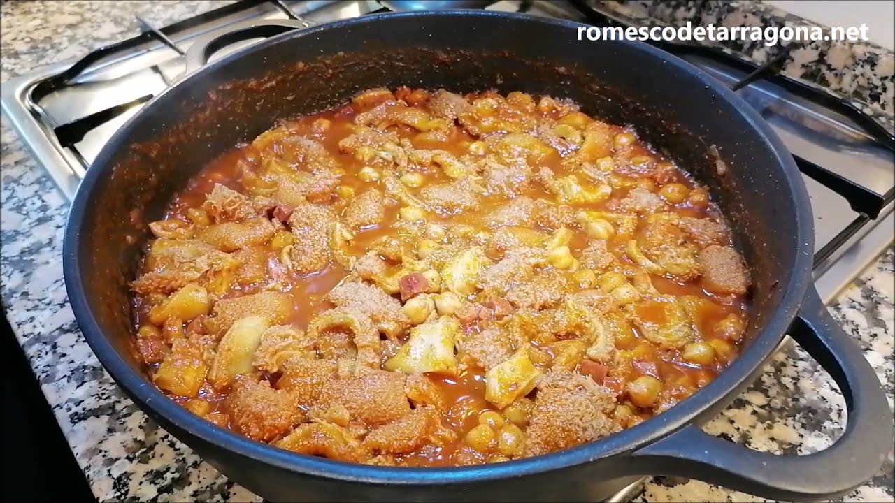 Romesco de callos | Romesco de tripa | Tripe Romesco