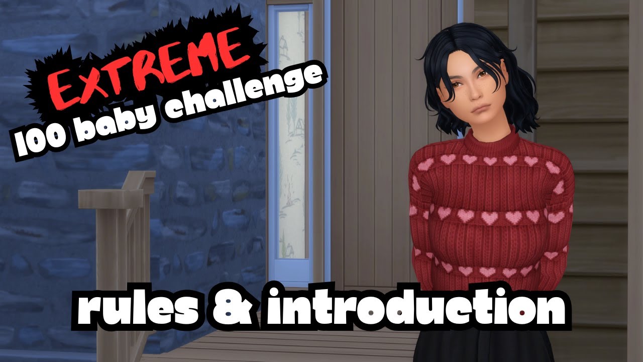 EXTREME 100 Baby Challenge 💯🍼 Learn the Rules & Meet Mom