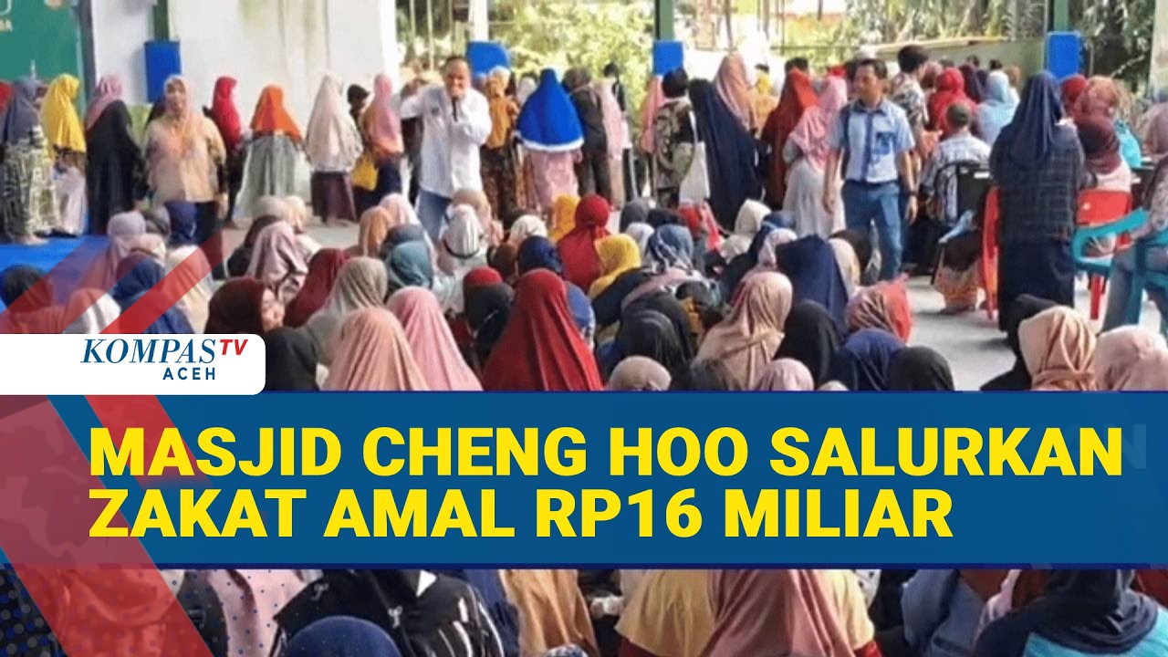 Masjid Cheng Hoo Bagikan Rp16 Miliar Zakat Mal untuk Warga Berhak