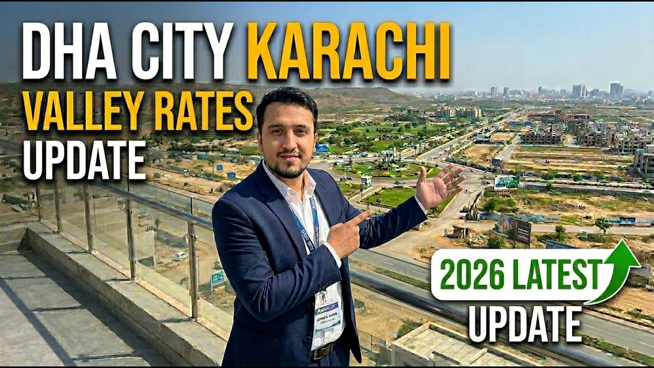 🏡 DHA City Karachi Valley Rates Update | Latest Plot Prices & Market Trends