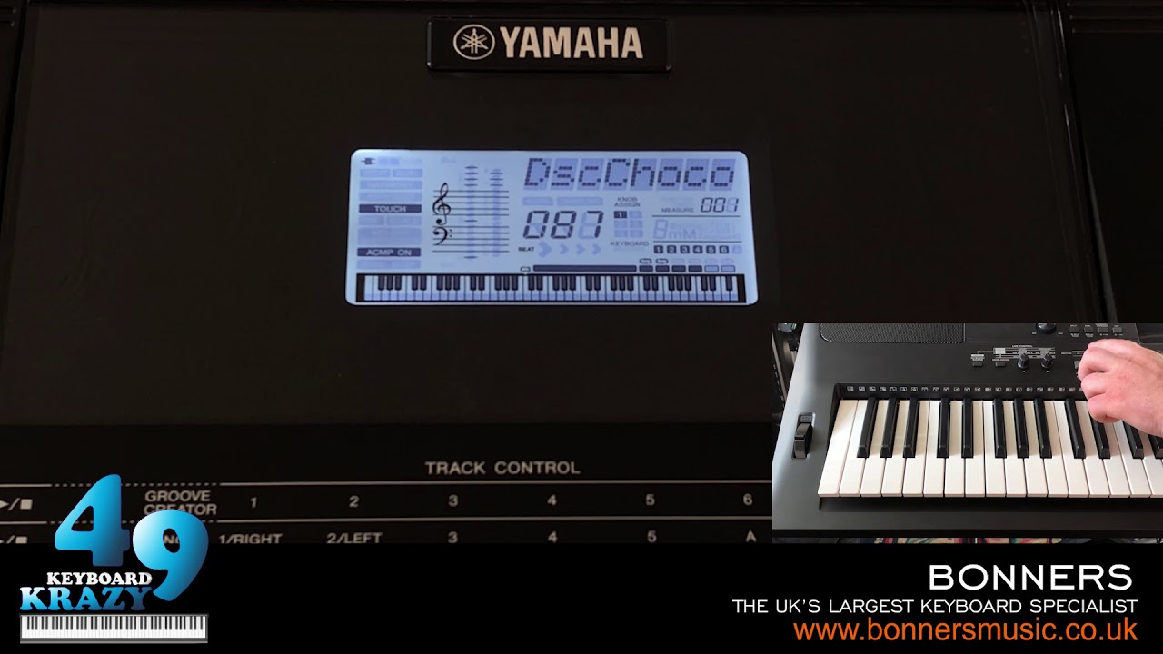 The New Yamaha PSR-EW410 Keyboard - 235 Auto Accompaniment Styles Part 2/3