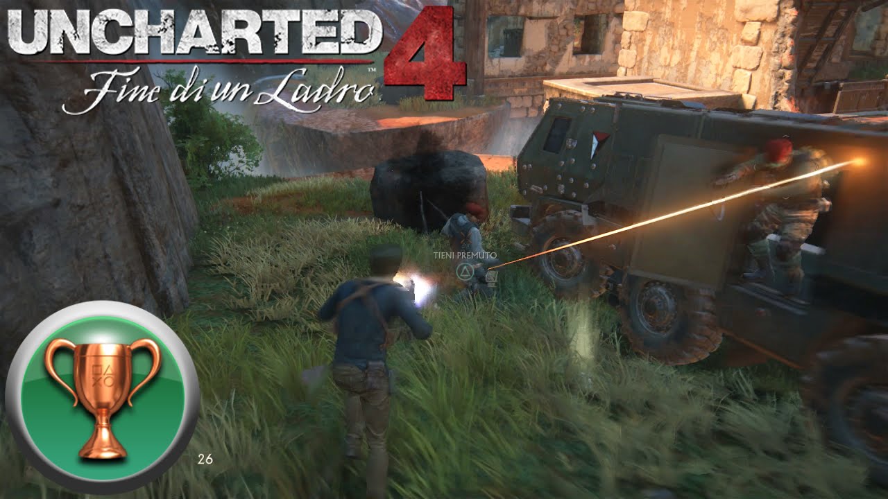 Uncharted 4 (ITA) Capitolo 10: TROFEO Corri e Spara
