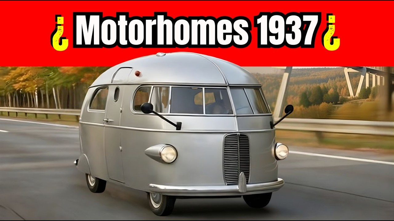 Construido Antes de que Existiera la Industria de los Motorhomes — El Hunt Housecar de 1937